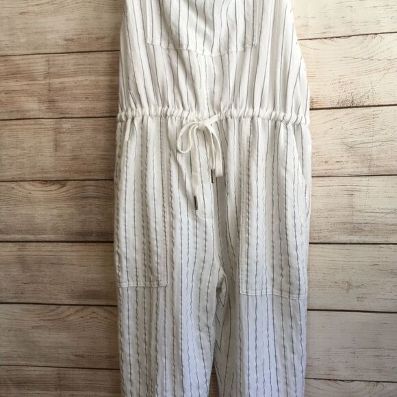 HASHTTAG IN TREND STRIPED OVERALL STYLE JUMPSUIT - Picture 4 of 9